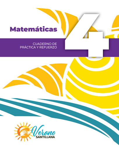 Imagen de CUADERNO DE VERANO – MATEMÁTICAS 4